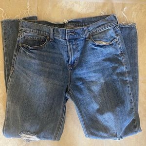 Boyfriend style jeans